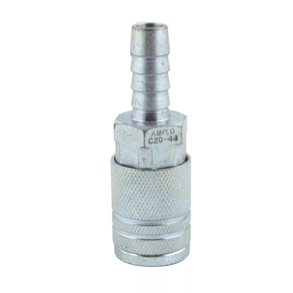 1/4 Inch Industrial Milton Hose Barb Air Coupler – 3/8 Inch