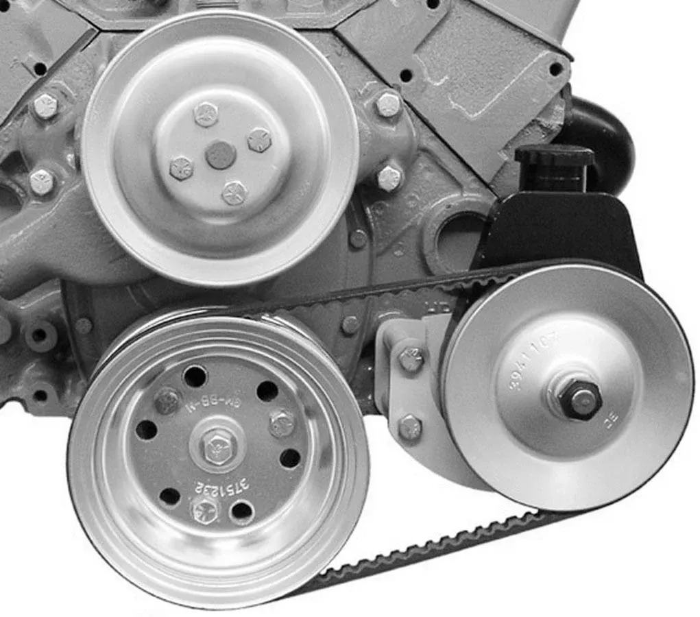 Alan Grove Components Power Steering Pump Mount SBC Short Pump