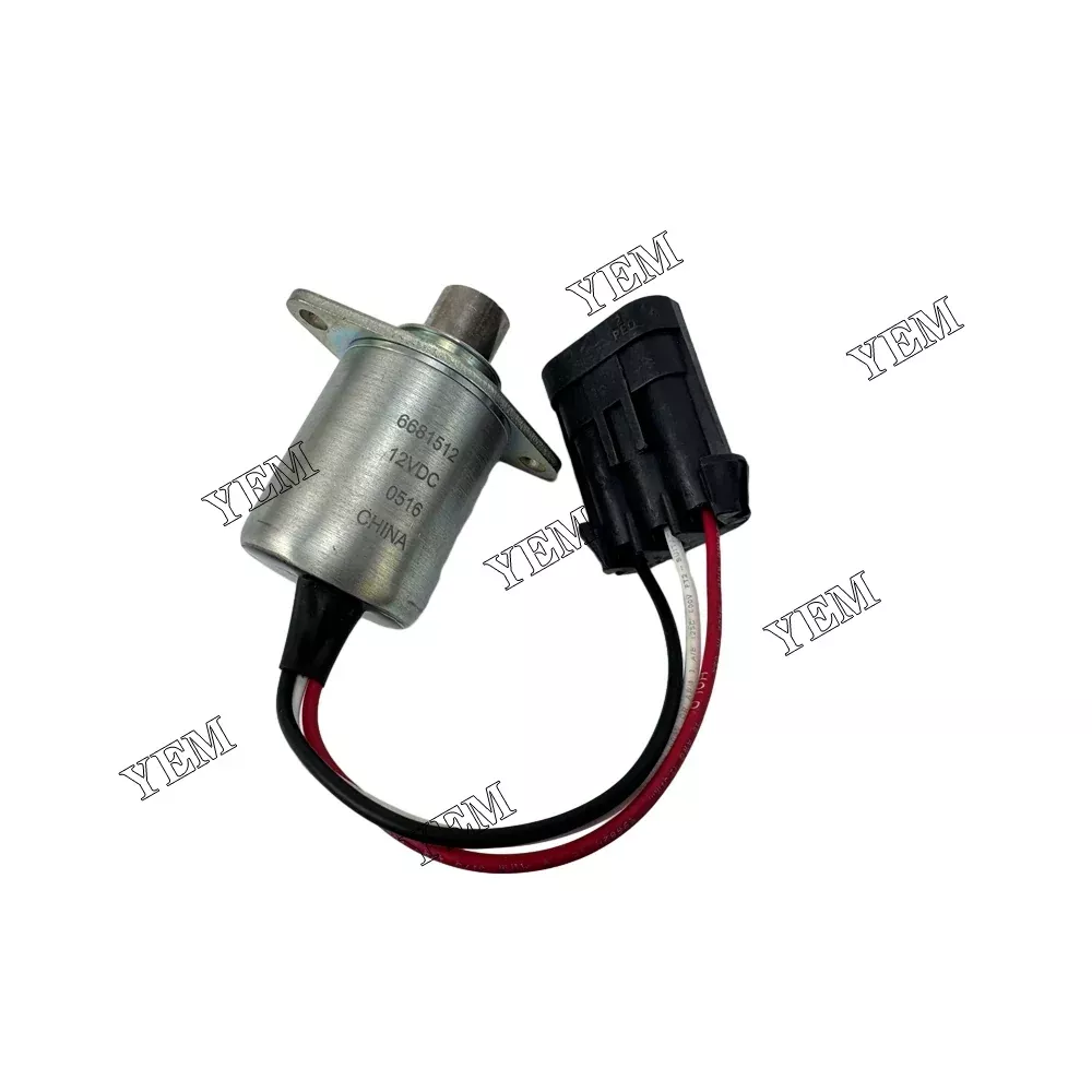 For Bobcat 753 873 S650 Solenoid 12V 6690563 6681512 diesel engine parts